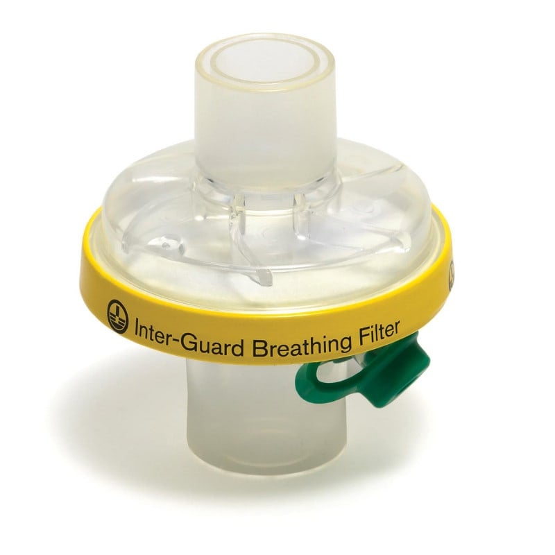 "Inter-Guard" Breathing Filter with Luer port, sterile