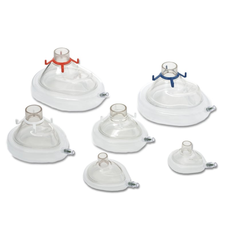 Ambu® Disposable Face Mask with Check Valve (Size 4, Small Adult-Child)