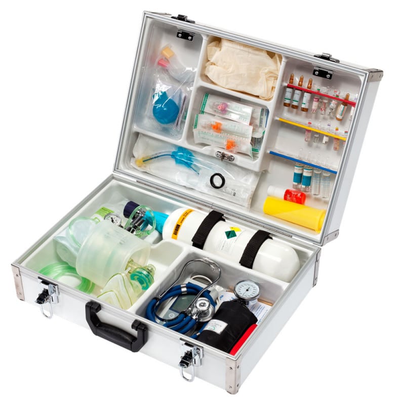Eurosafe® II Emergency Case with 1 Litre Oxygen Bottle