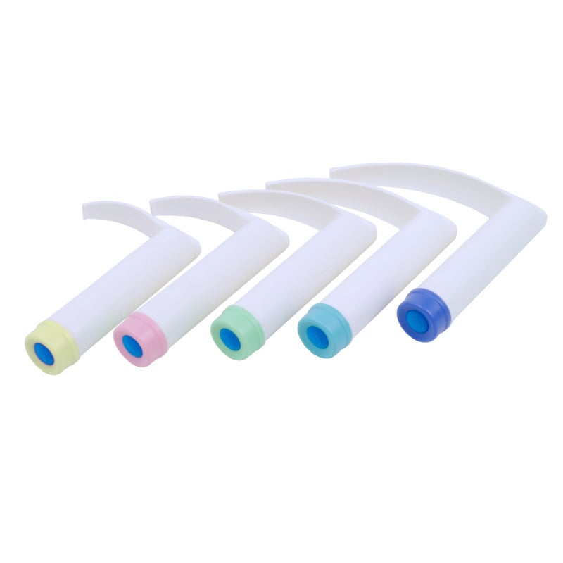 Disposable Laryngoscope Large, 159.7 mm (dark blue)