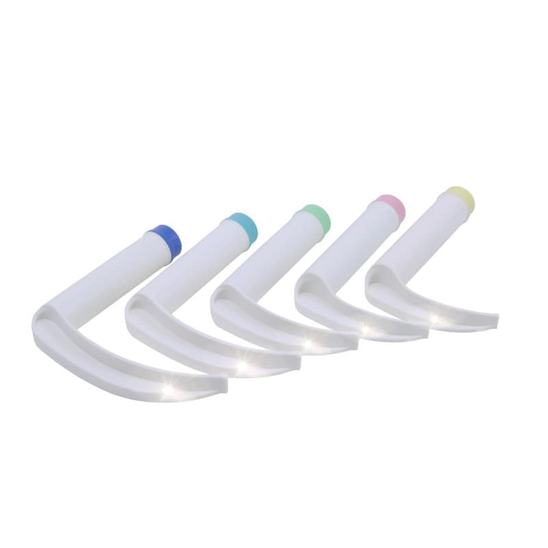 Disposable Laryngoscope Newborns, 90.0 mm (yellow)