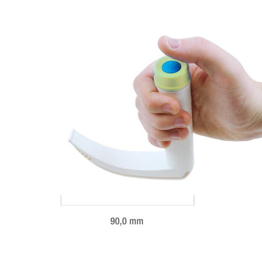Disposable Laryngoscope Mittel, 139,6 mm (hellblau)
