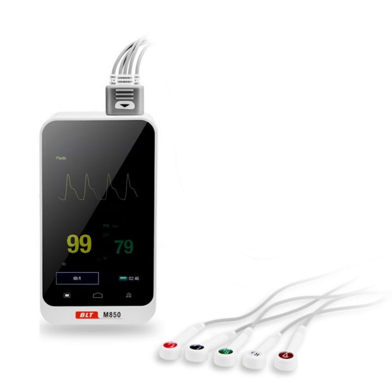 Handheld Patient Monitor M850 (with 5-lead ECG) and Nellcor SpO2