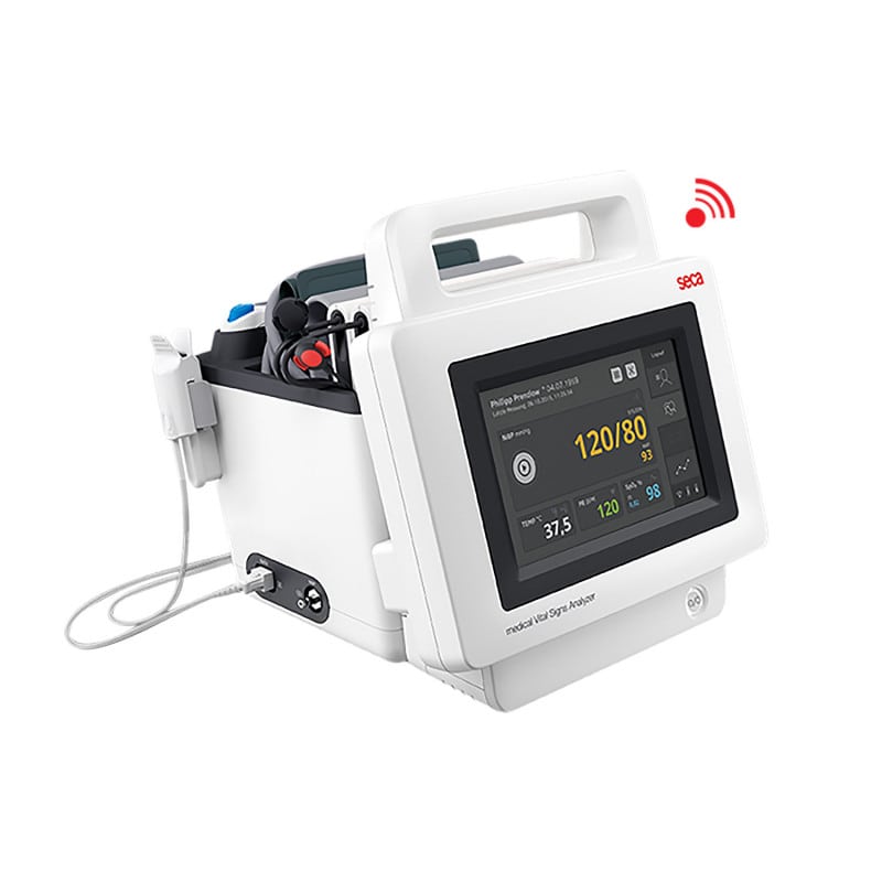 seca mVSA Spot Check Monitor with seca SpO2 and ear thermometer