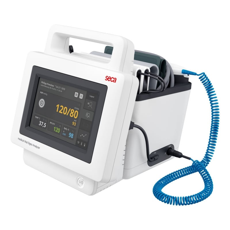 seca mVSA Spot Check Monitor with seca SpO2 and ear thermometer