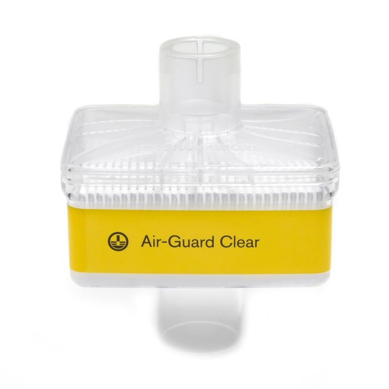 "Air-Guard Clear" Breathing Filter Clear
