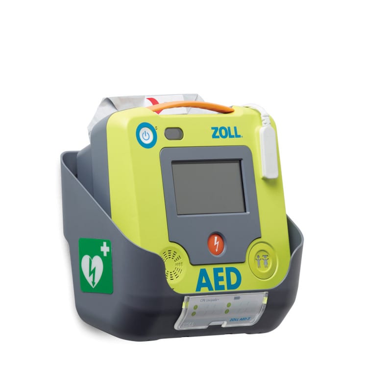 AED 3™ Wall Mount Bracket device with carry case