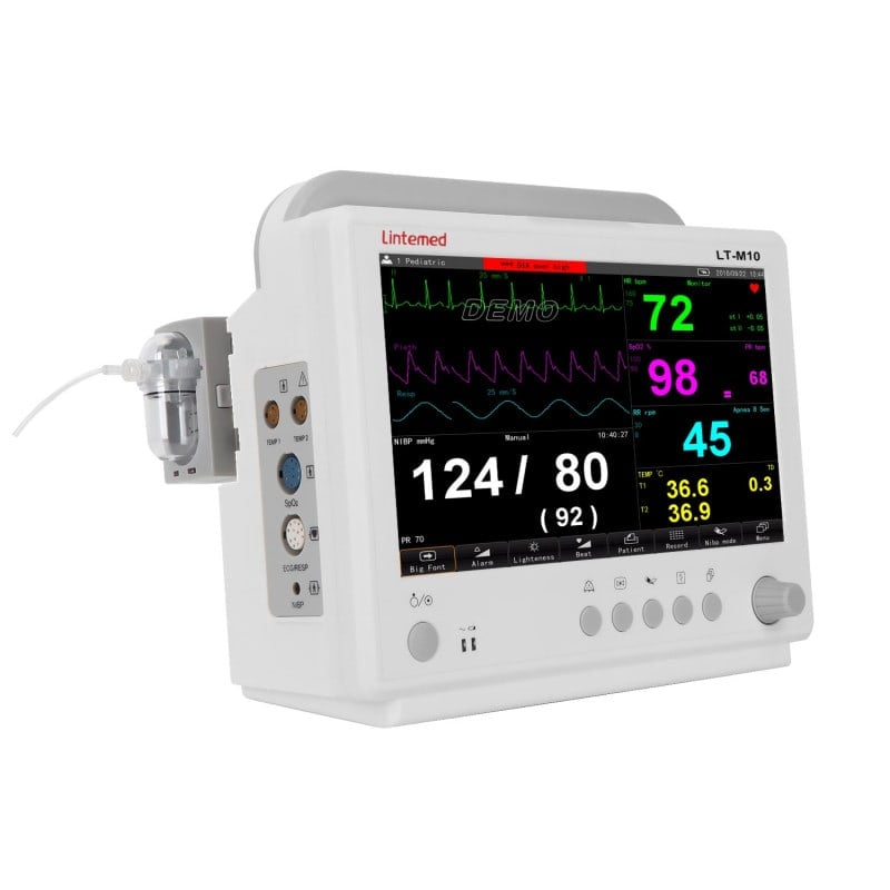 Multi-Parameter Patient Monitor 10'' TFT LCD Colour Display – Medical ...